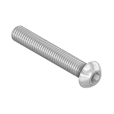MODULAR SOLUTIONS BUTTON HEAD CAP SCREW M8-1.25 X 60MM